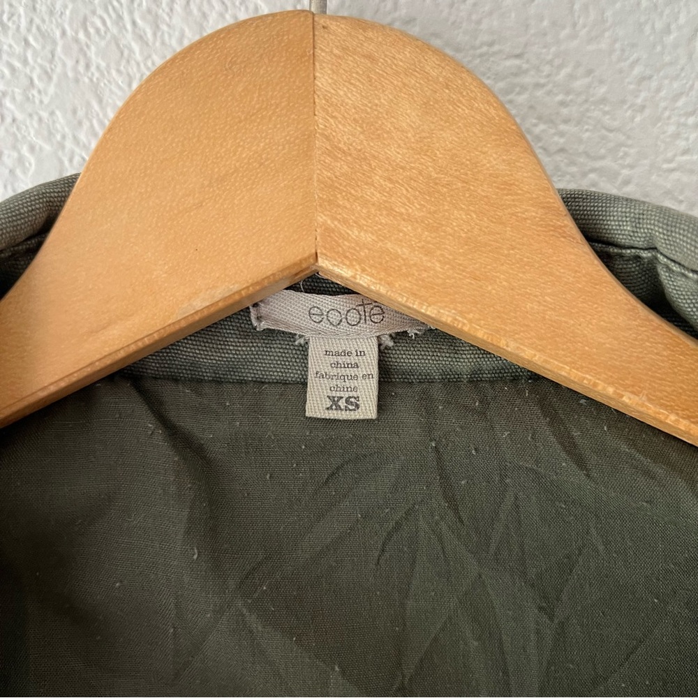 SOLD Urban Outfitters Ecote Olive Green Utility Jacket - Picture 2 of 5